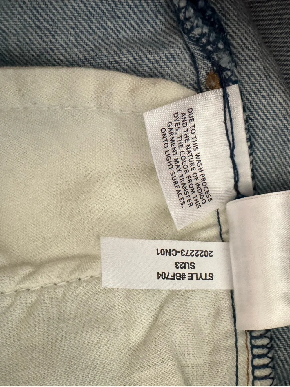 J.Crew Cuffed Slouchy Boyfriend Jeans Clear Indigo – Size 26